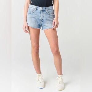 AGOLDE Parker Denim Jean Shorts in Riptide 100% Organic Cotton Sz 24 A026B-1141